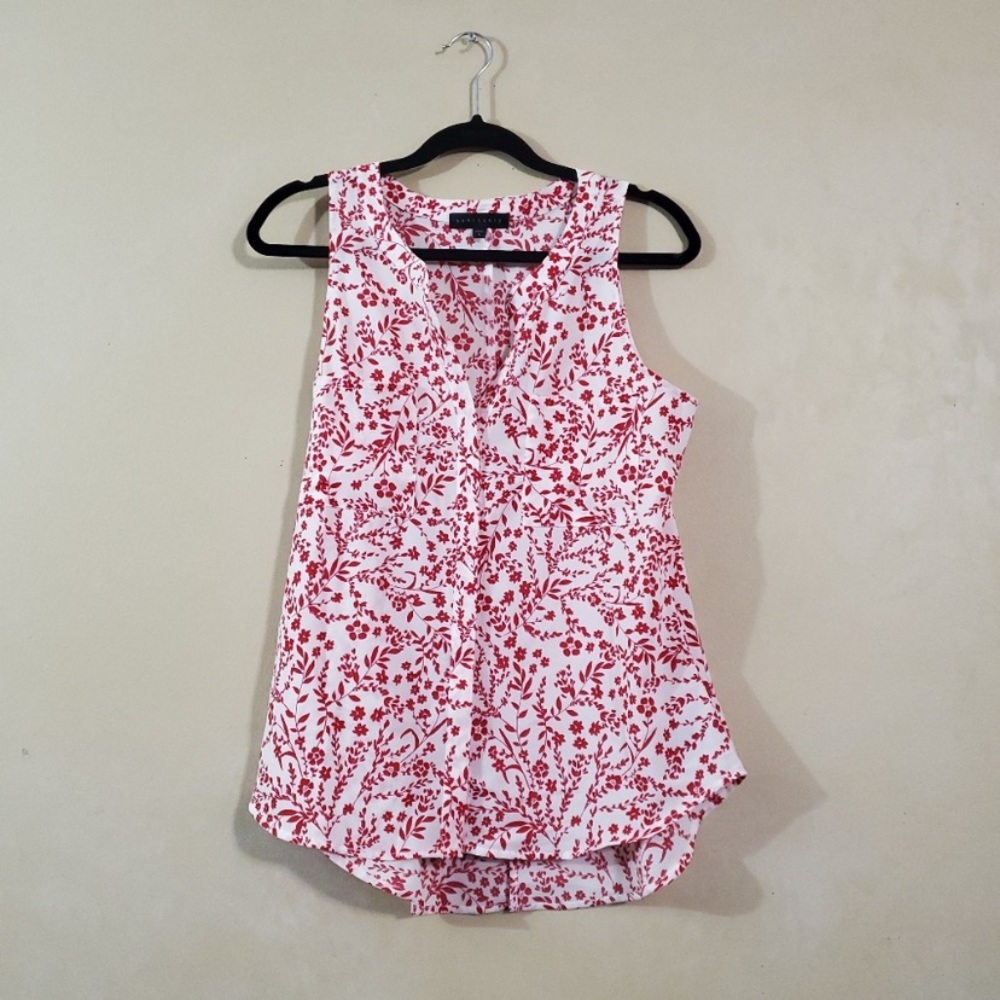 Sanctuary Floral Sleeveless Blouse Large